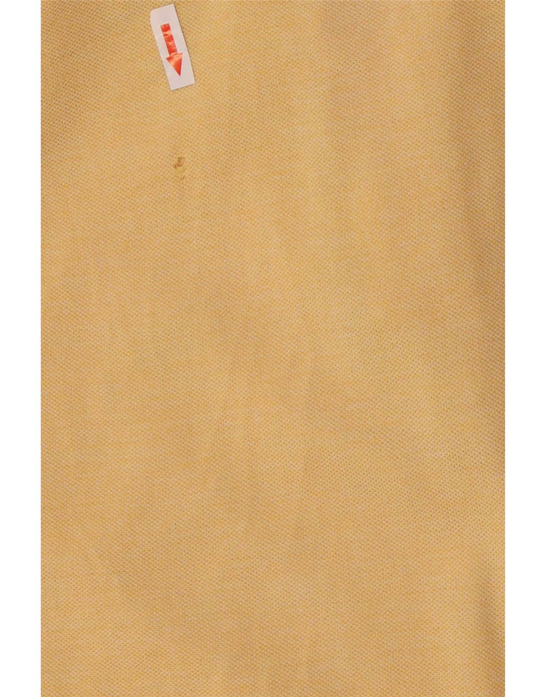 Lacoste Mens Polo Shirt Size 5 Large Yellow Cotton