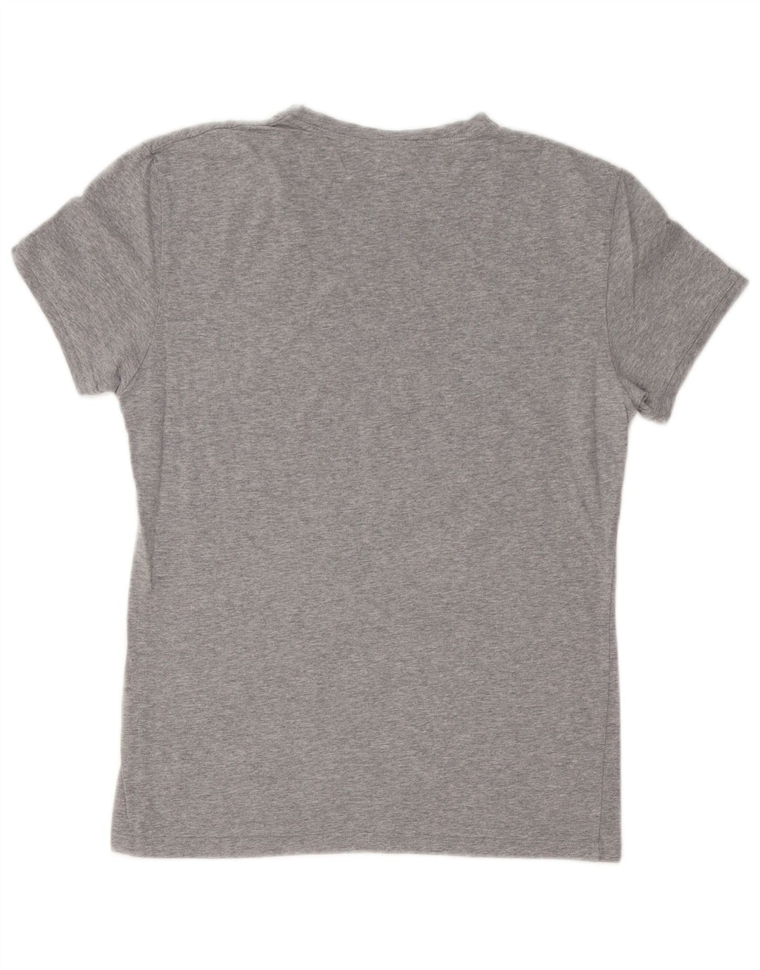 Diadora Mens T-Shirt Top Small Grey Cotton