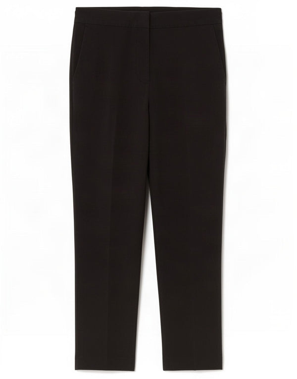 Zara Womens Slim Chino Trousers Large W30 L27 Black