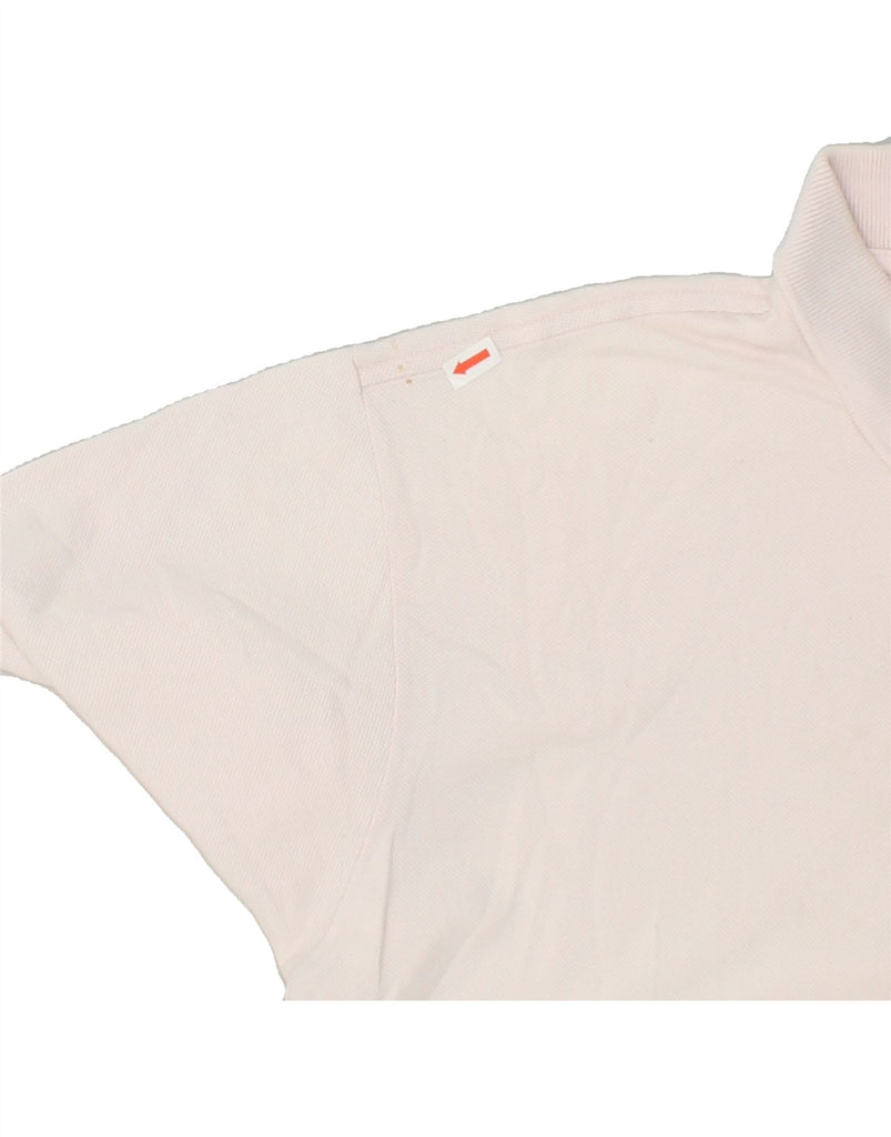 LACOSTE Mens Polo Shirt Size 6 XL Off White Cotton Vintage Lacoste and Second-Hand Lacoste from Messina Hembry 