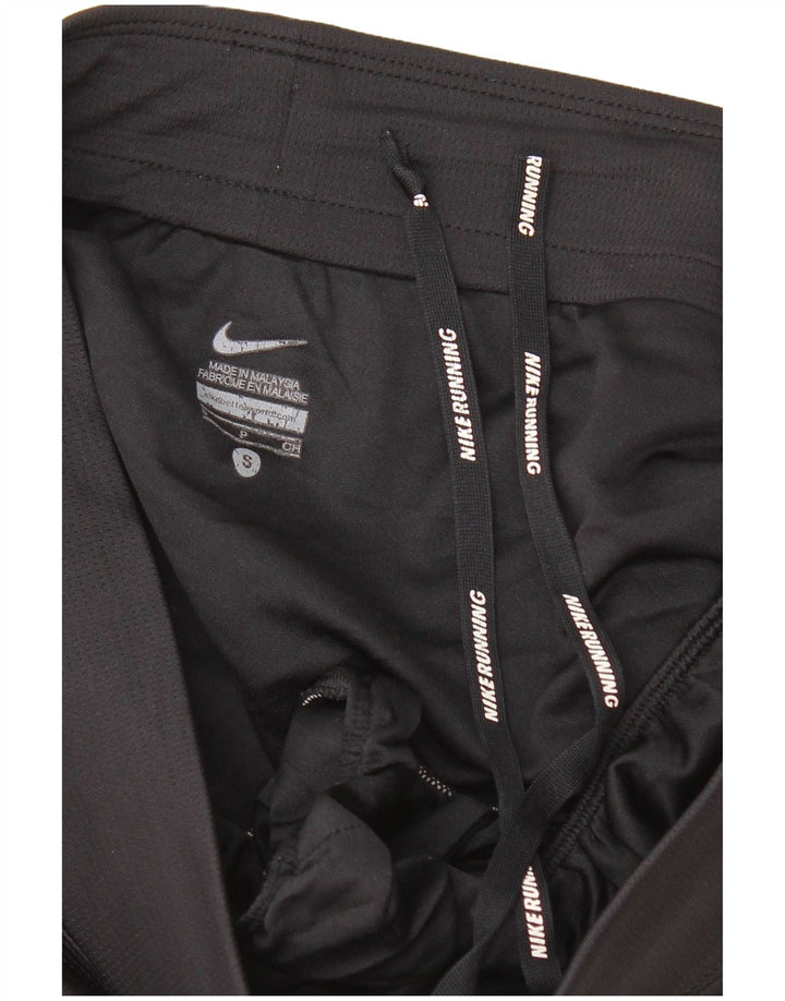 NIKE Womens Dri Fit Sport Shorts UK 10 Small  Black