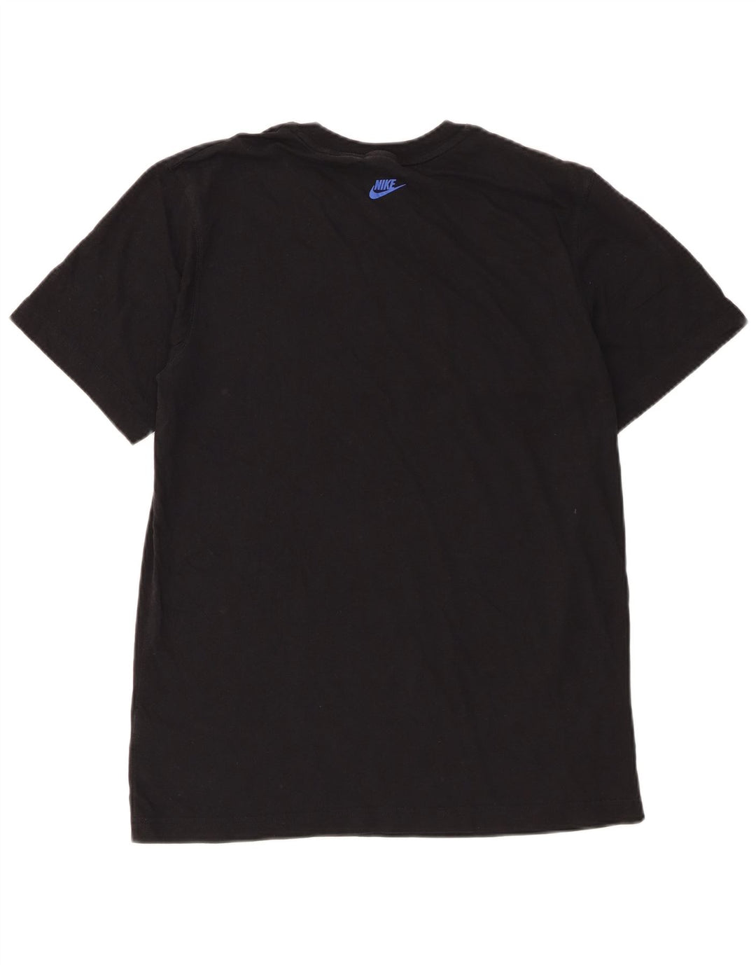 Nike Mens Graphic T-Shirt Top Medium Black Cotton