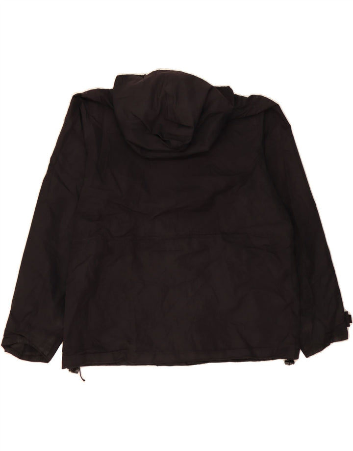 MOUNTAIN WAREHOUSE Womens Hooded Rain Jacket UK 18 XL Black Polyester Vintage Mountain Warehouse and Second-Hand Mountain Warehouse from Messina Hembry 