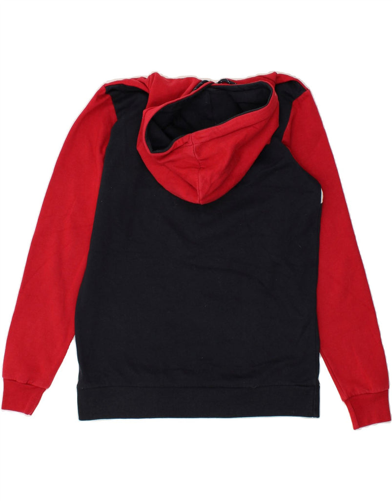 JACK & JONES Boys Graphic Hoodie Jumper 15-16 Years Red Colourblock | Vintage Jack & Jones | Thrift | Second-Hand Jack & Jones | Used Clothing | Messina Hembry 