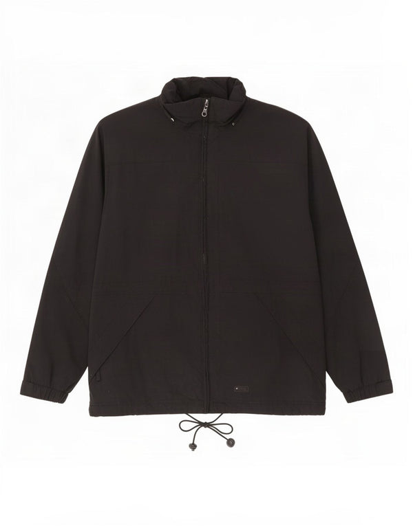 Champion Mens Windbreaker Jacket UK 38 Medium Black