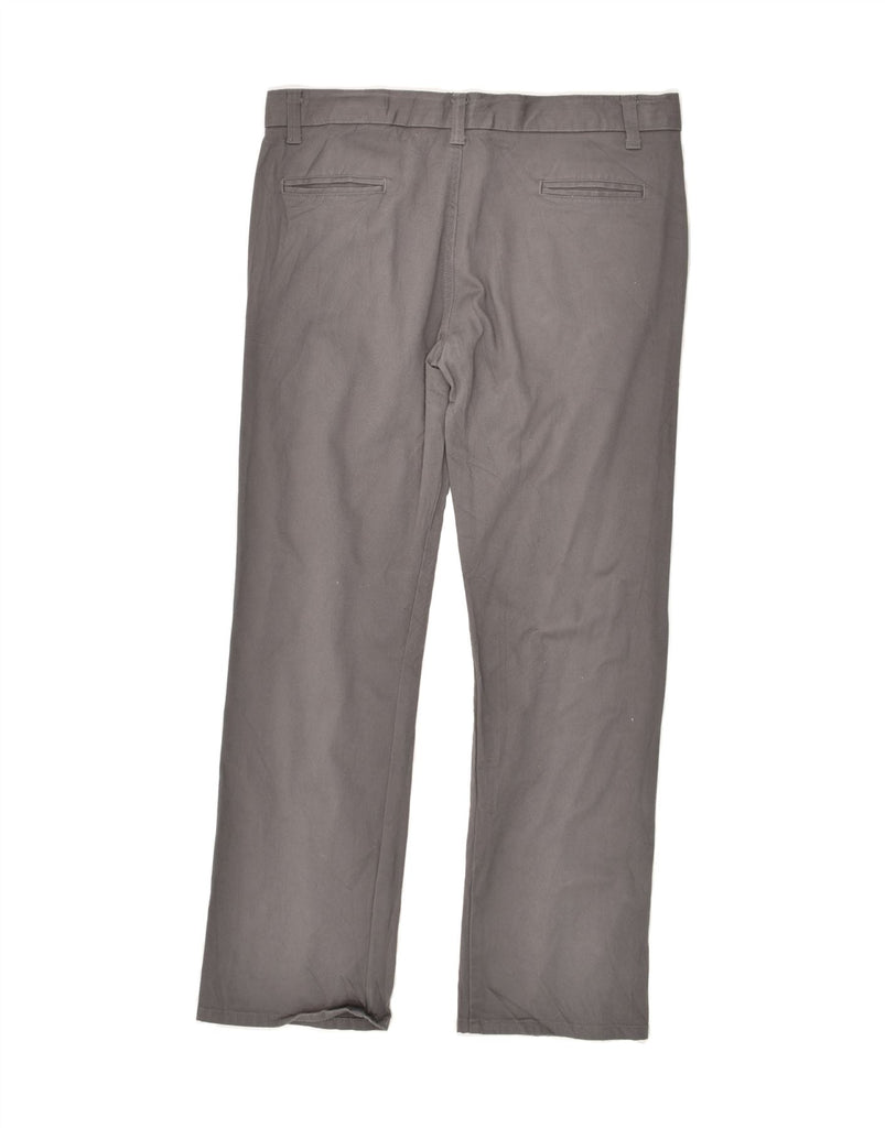 CHAPS Boys Husky Straight Chino Trousers 15-16 Years W32 L28  Grey Cotton | Vintage Chaps | Thrift | Second-Hand Chaps | Used Clothing | Messina Hembry 