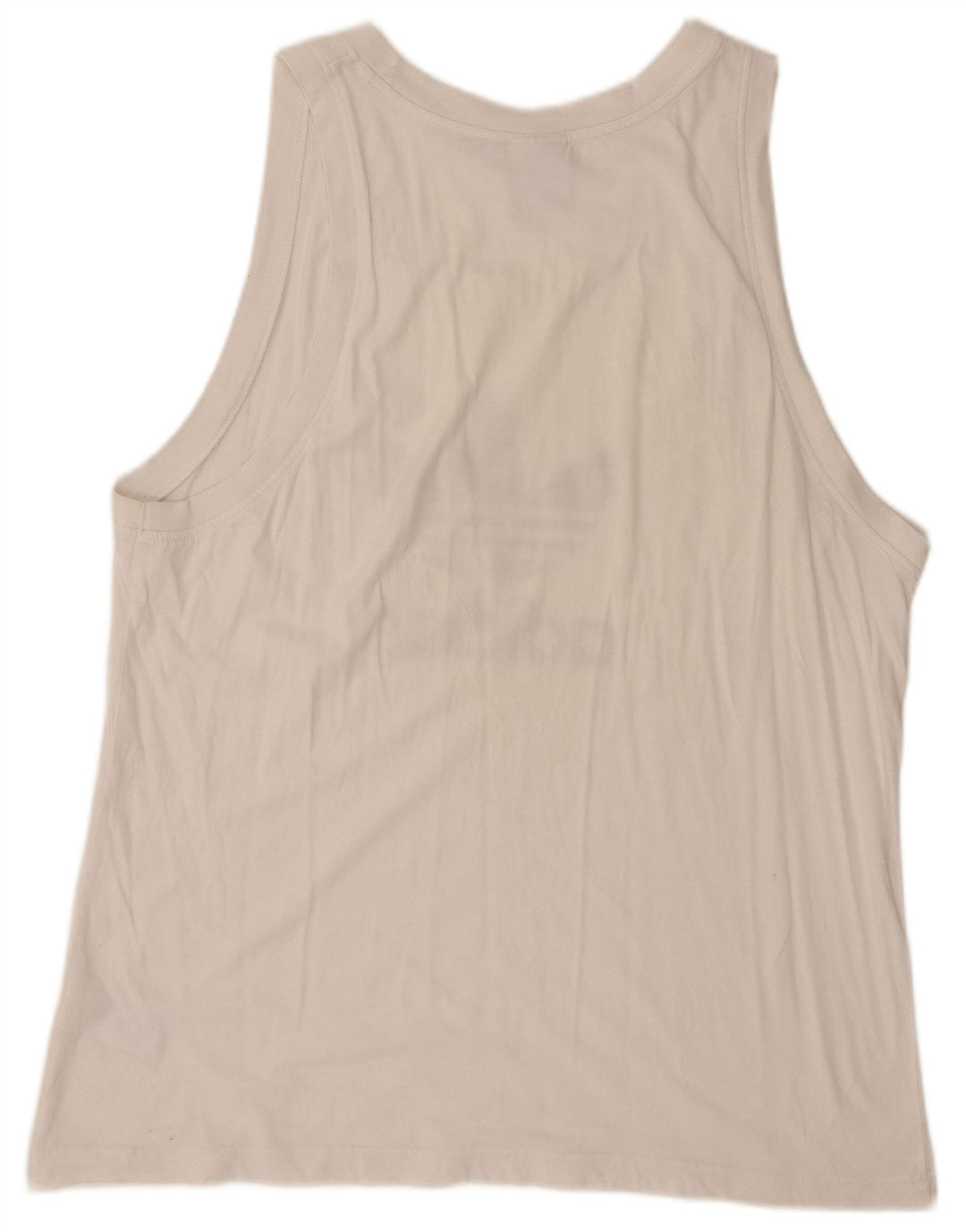 Adidas Mens Graphic Vest Top XL White Cotton