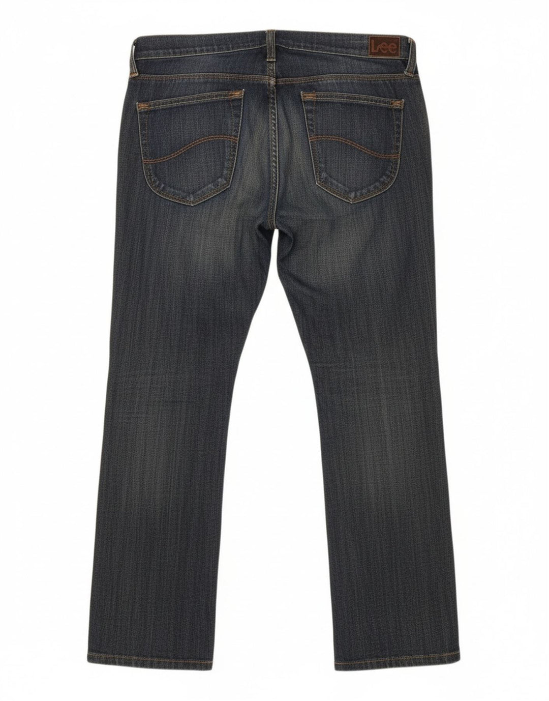 LEE Womens Lynn Straight Jeans W31 L29 Blue Cotton