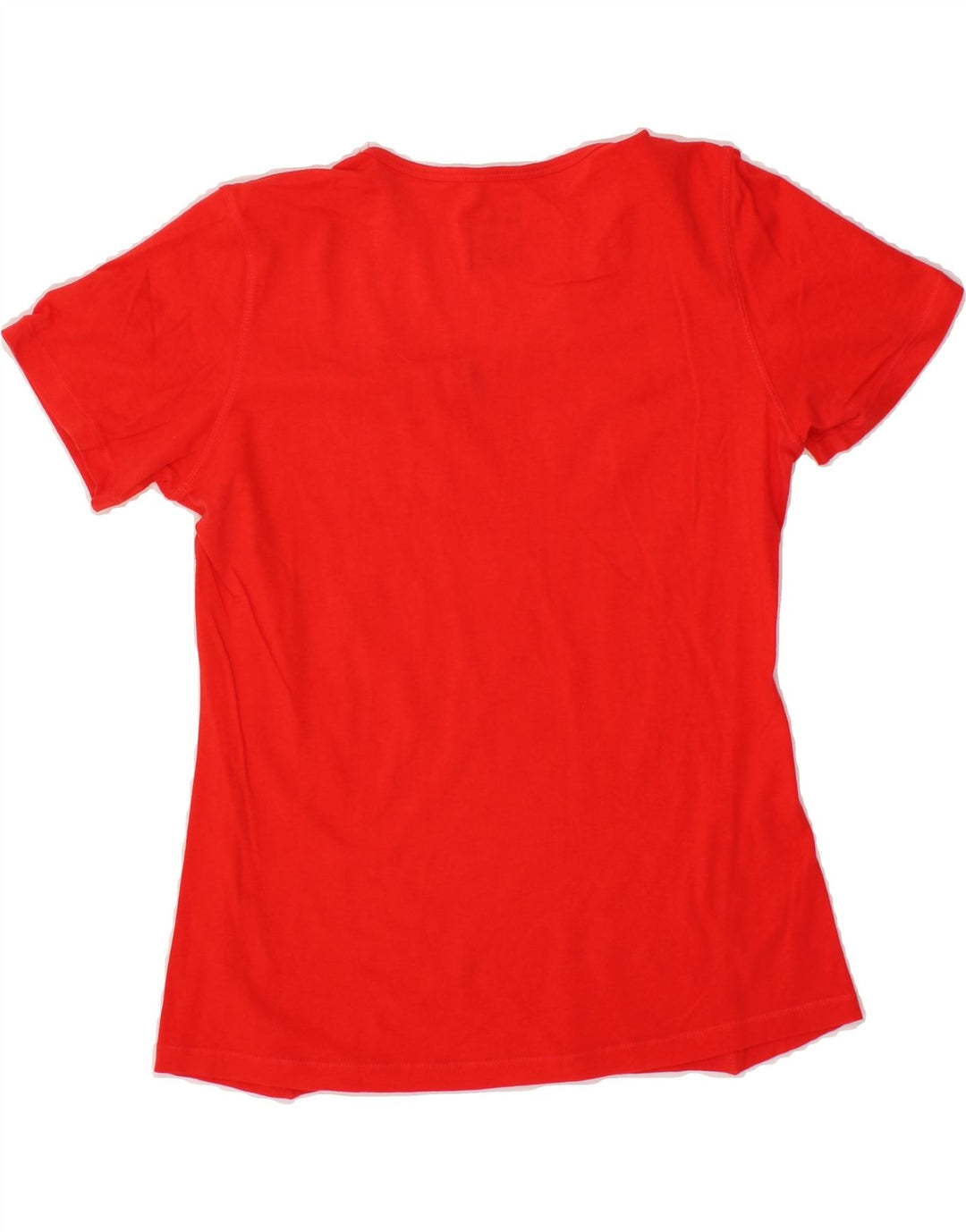 CHAMPION Womens Graphic T-Shirt Top UK 14 Large Red Vintage Champion and Second-Hand Champion from Messina Hembry 