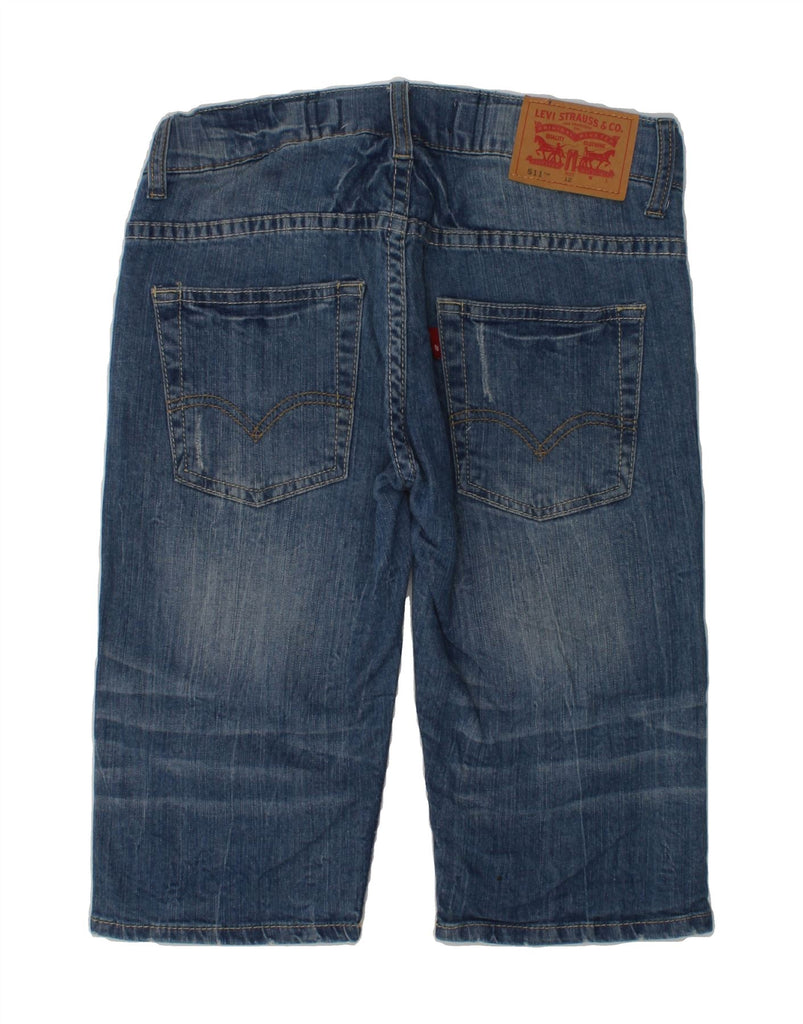 LEVI'S Boys 511 Denim Bermuda Shorts 11-12 Years W26   Blue Cotton | Vintage Levi's | Thrift | Second-Hand Levi's | Used Clothing | Messina Hembry 