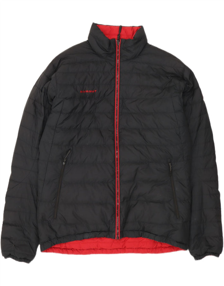 Mammut Mens Reversible Padded Jacket UK 40 Large Black Polyester
