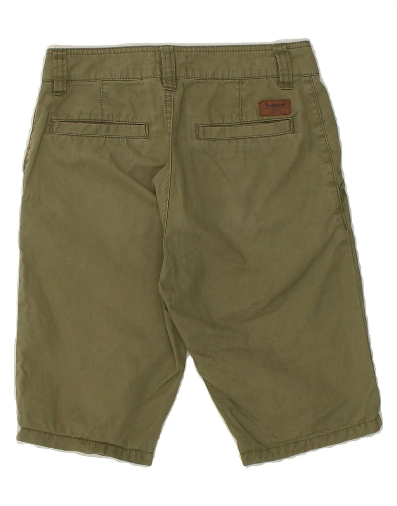 TIMBERLAND Boys Chino Shorts 11-12 Years XS W26 Khaki Cotton | Vintage Timberland | Thrift | Second-Hand Timberland | Used Clothing | Messina Hembry 