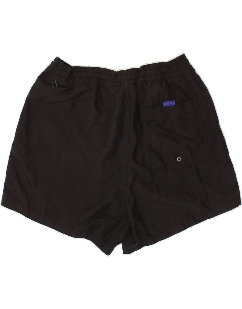 QUIKSILVER Mens Sport Shorts Medium Black | Vintage Quiksilver | Thrift | Second-Hand Quiksilver | Used Clothing | Messina Hembry 