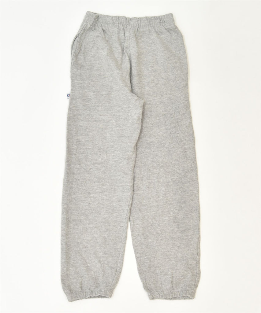 RUSSELL ATHLETIC Boys Tracksuit Trousers 10-11 Years Grey Cotton Sports | Vintage | Thrift | Second-Hand | Used Clothing | Messina Hembry 