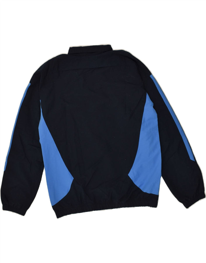 ADIDAS Boys Tracksuit Top Jacket 15-16 Years Navy Blue Colourblock | Vintage Adidas | Thrift | Second-Hand Adidas | Used Clothing | Messina Hembry 