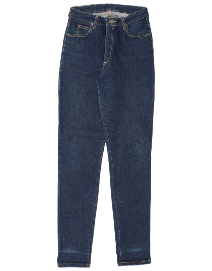 Lee Womens Skinny Jeans W32 L33 Navy Blue Cotton