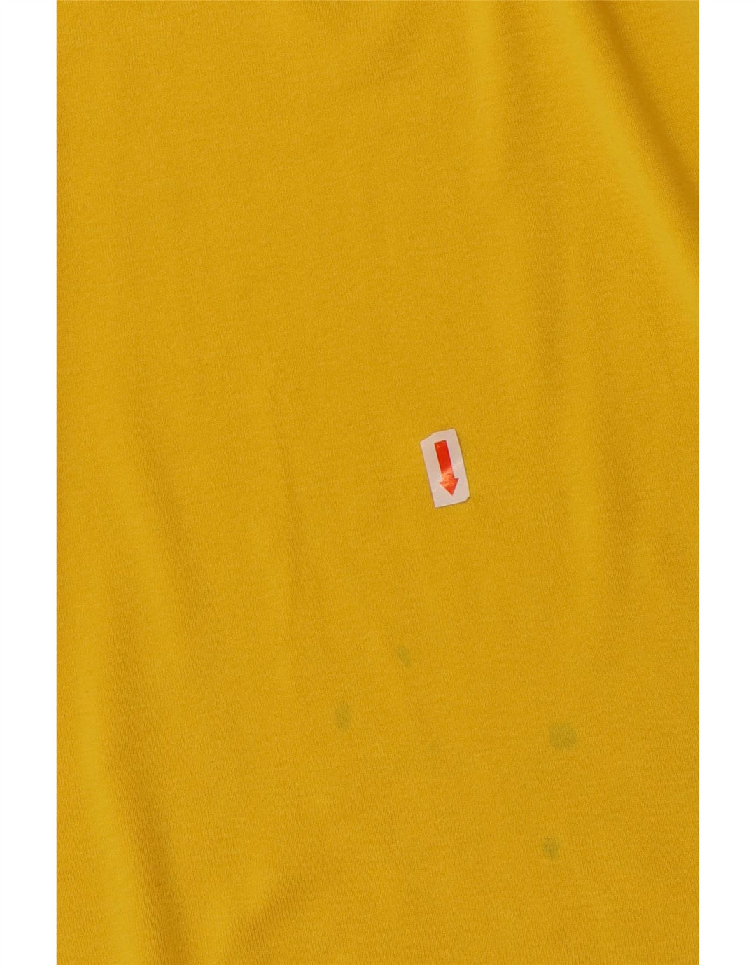 G-Star Mens Graphic T-Shirt Top Large Yellow Cotton