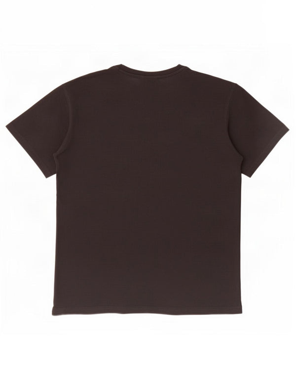 Sergio Tacchini Mens T-Shirt Top Small Black Cotton