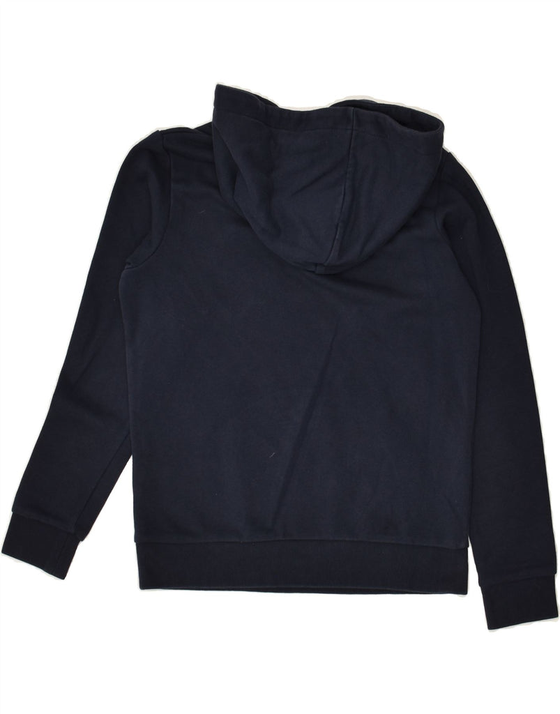 JACK & JONES Boys Graphic Hoodie Jumper 11-12 Years Navy Blue Cotton | Vintage Jack & Jones | Thrift | Second-Hand Jack & Jones | Used Clothing | Messina Hembry 