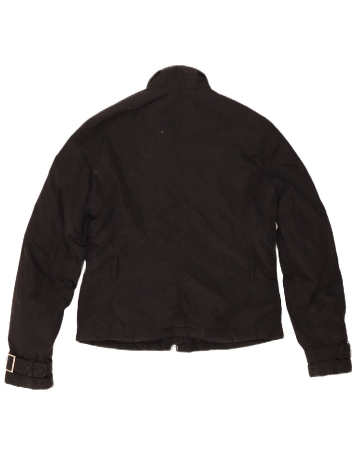 Refrigue Womens Windbreaker Jacket UK 12 Medium Black Polyester