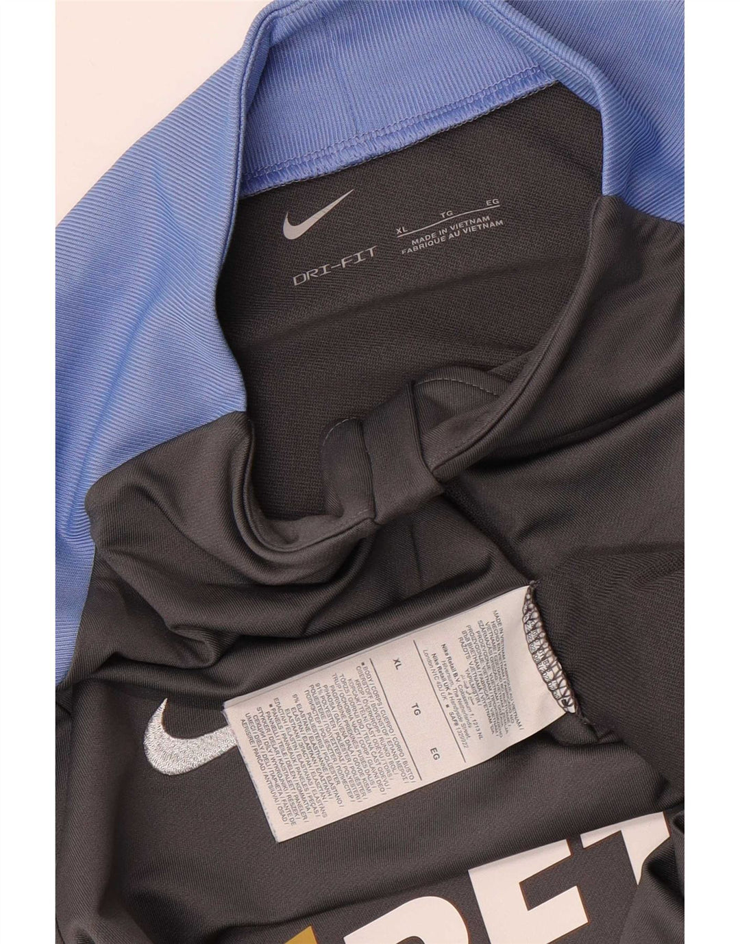Nike Mens Tottenham Hotspur Graphic Pullover Tracksuit Top XL Grey