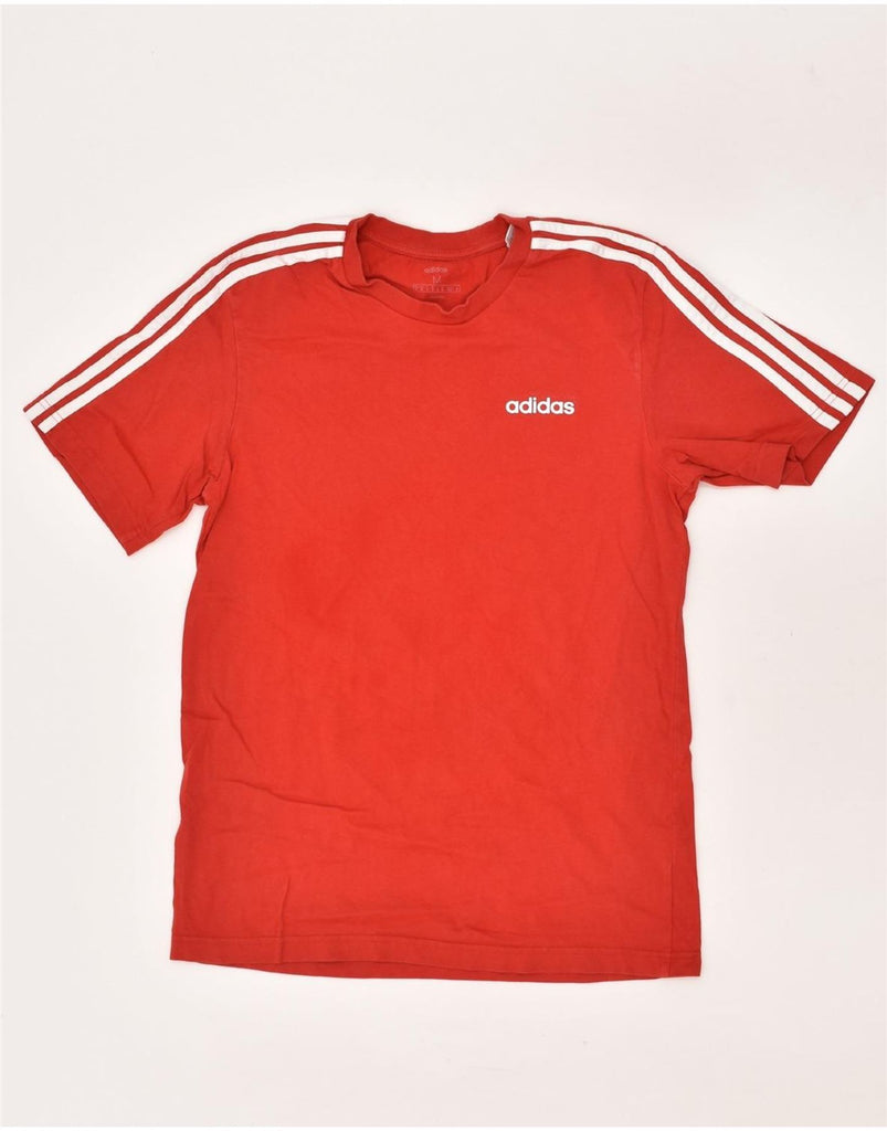 ADIDAS Mens T-Shirt Top Medium Red Cotton | Vintage Adidas | Thrift | Second-Hand Adidas | Used Clothing | Messina Hembry 