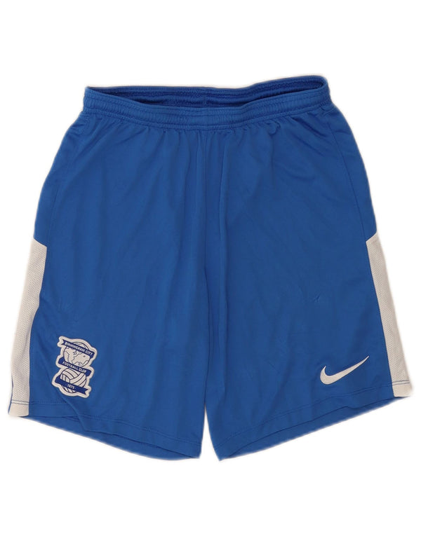 Nike Mens Dri Fit Sport Shorts Small Blue Colourblock Polyester