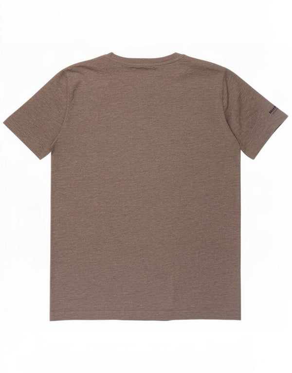 Woolrich Boys Graphic T-Shirt Top 11-12 Years Grey Flecked Cotton