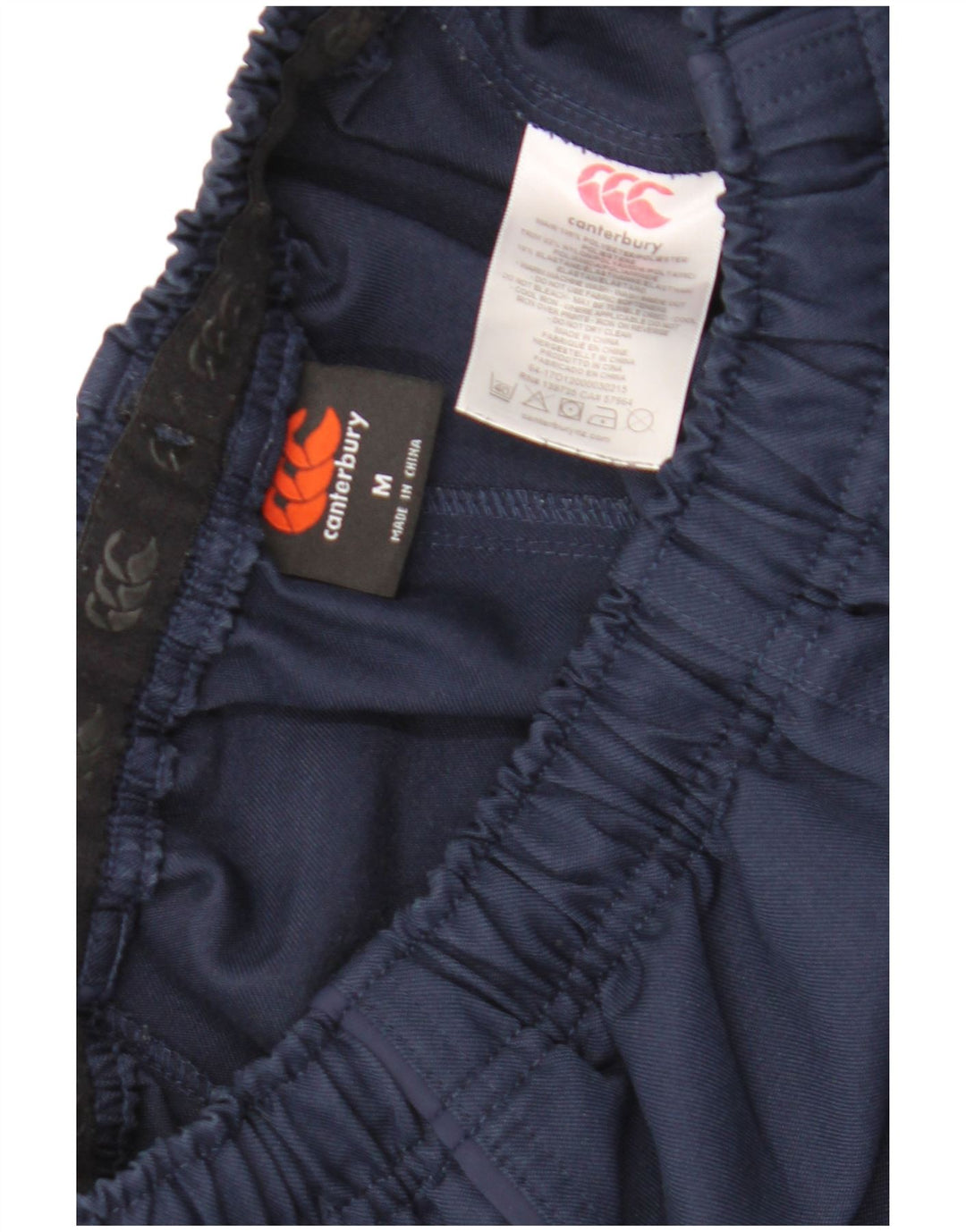 Canterbury Mens Sport Shorts Medium Navy Blue Polyester
