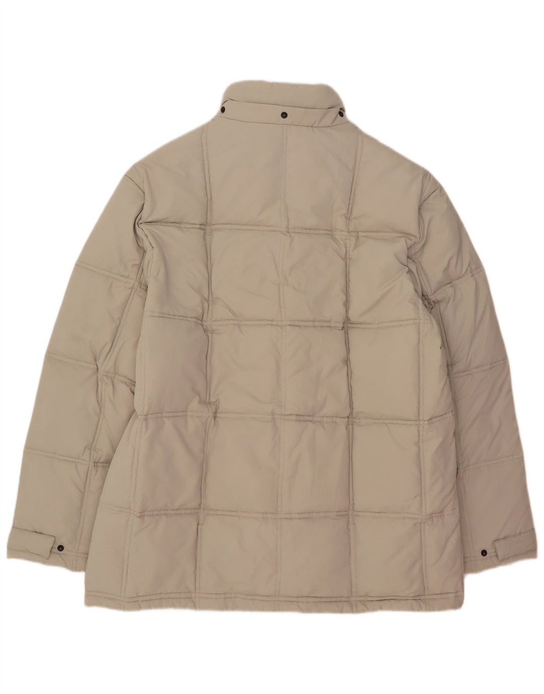 Wampum Mens Padded Jacket UK 44 2XL Beige Polyester