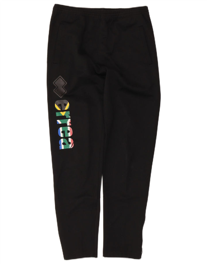 Errea Mens Graphic Tracksuit Trousers Medium  Black