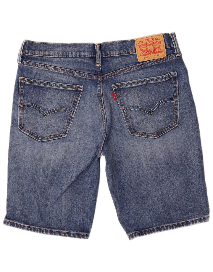 Levi's Mens 541 Denim Shorts W32 Medium Blue Cotton