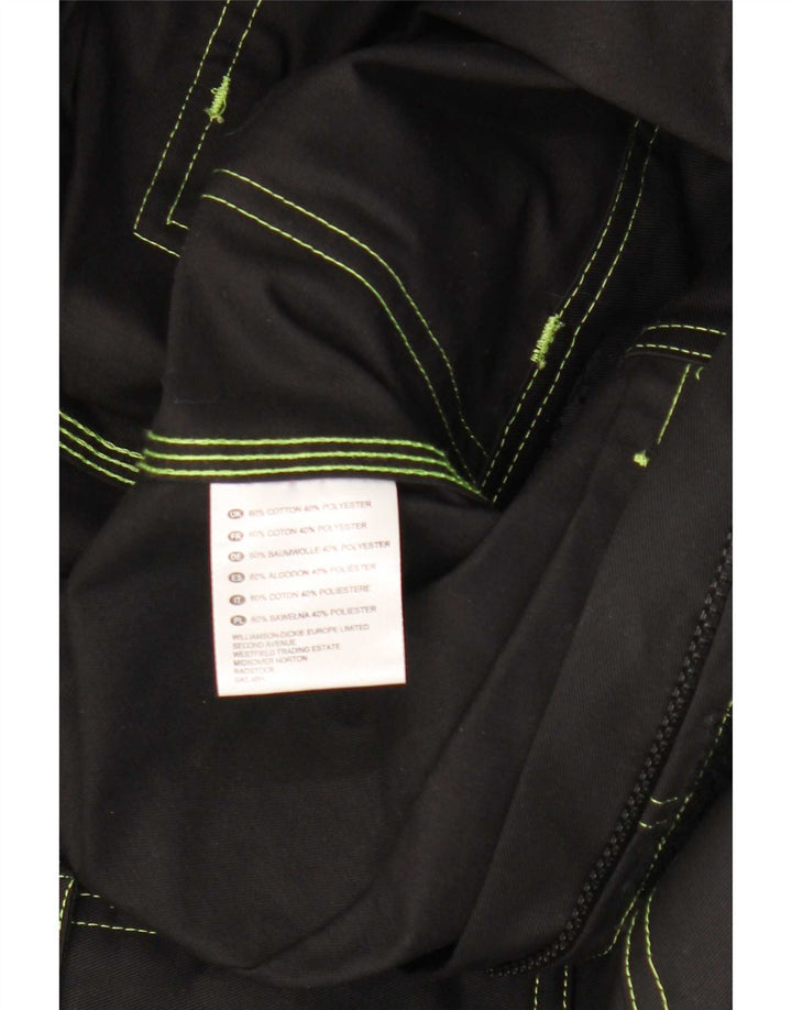 Dickies Mens Utility Jacket UK 42 XL Black Cotton
