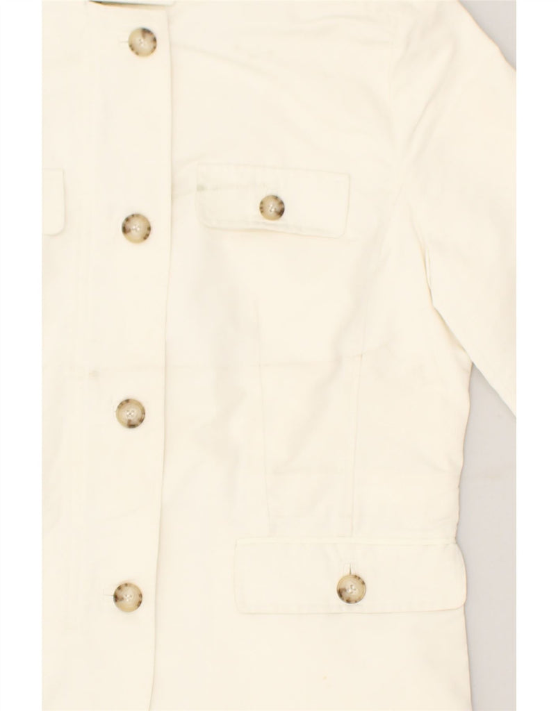 MASSIMO DUTTI Womens Utility Jacket EU 40 Medium Beige Polyester | Vintage Massimo Dutti | Thrift | Second-Hand Massimo Dutti | Used Clothing | Messina Hembry 