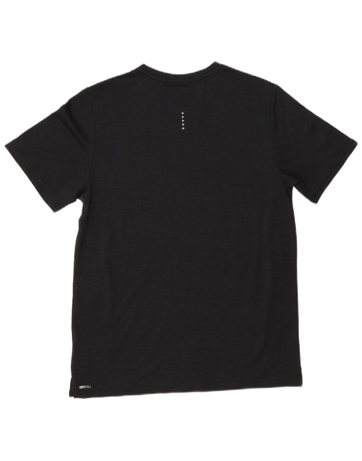 Puma Mens T-Shirt Top Medium Black Polyester