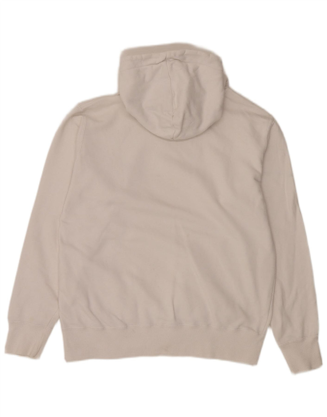 Champion Mens Hoodie Jumper Large White