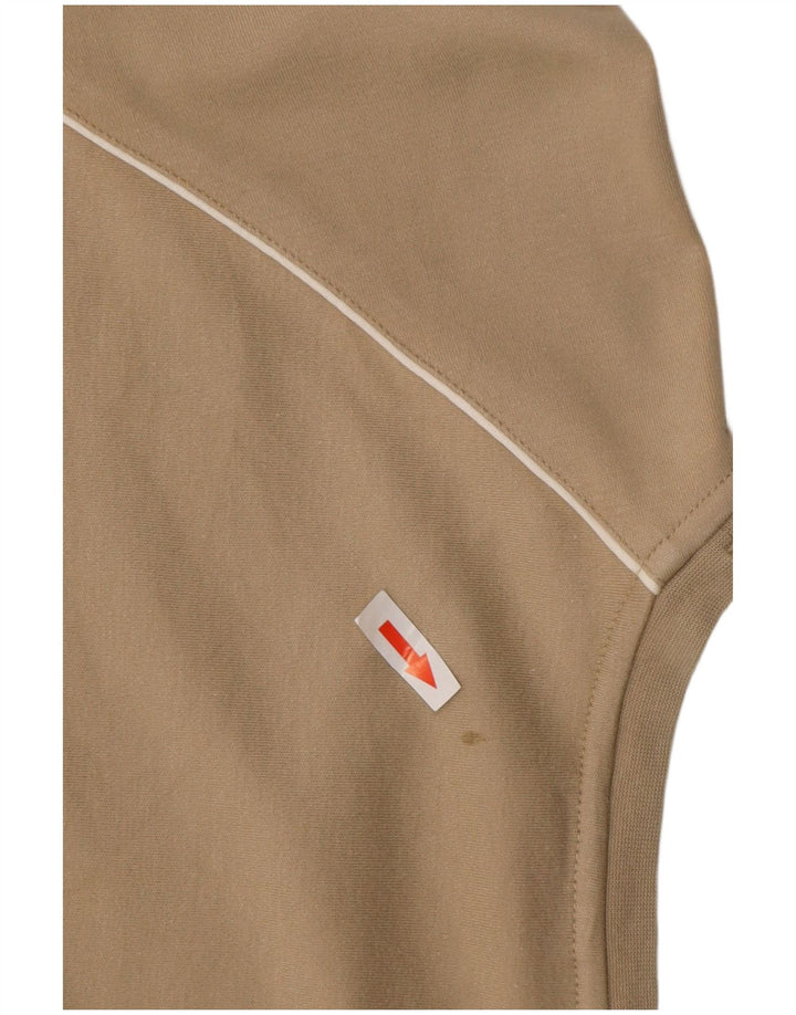 Champion Mens T-Shirt Top XL Beige Cotton