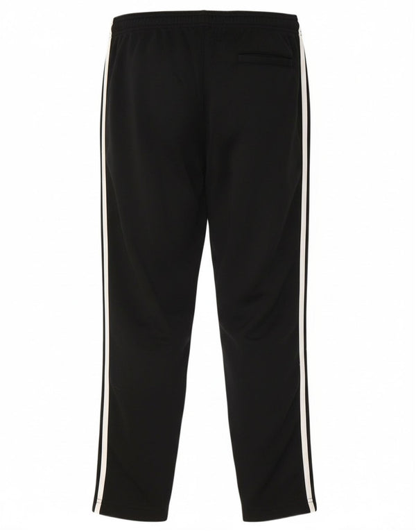 Adidas Boys Tracksuit Trousers 11-12 Years Black Polyester