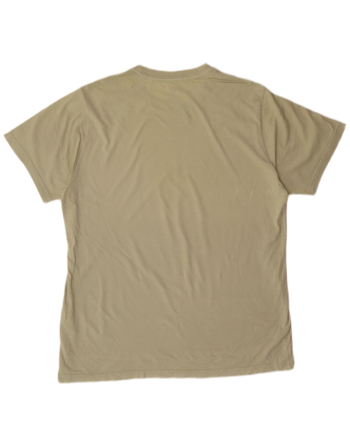 Levi's Mens Relaxed Fit Graphic T-Shirt Top Medium Khaki Cotton