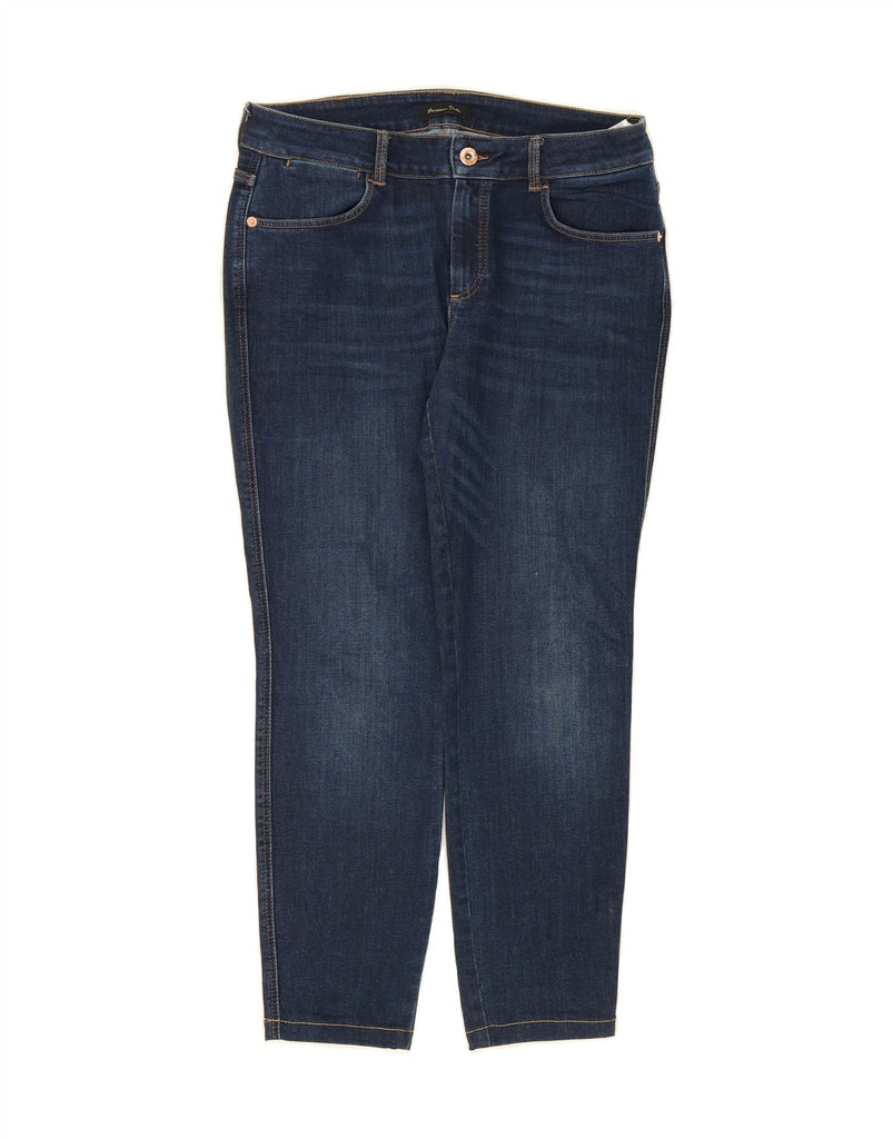 MASSIMO DUTTI Womens Slim Jeans EU 40 Medium W30 L26 Navy Blue Cotton Vintage Massimo Dutti and Second-Hand Massimo Dutti from Messina Hembry 