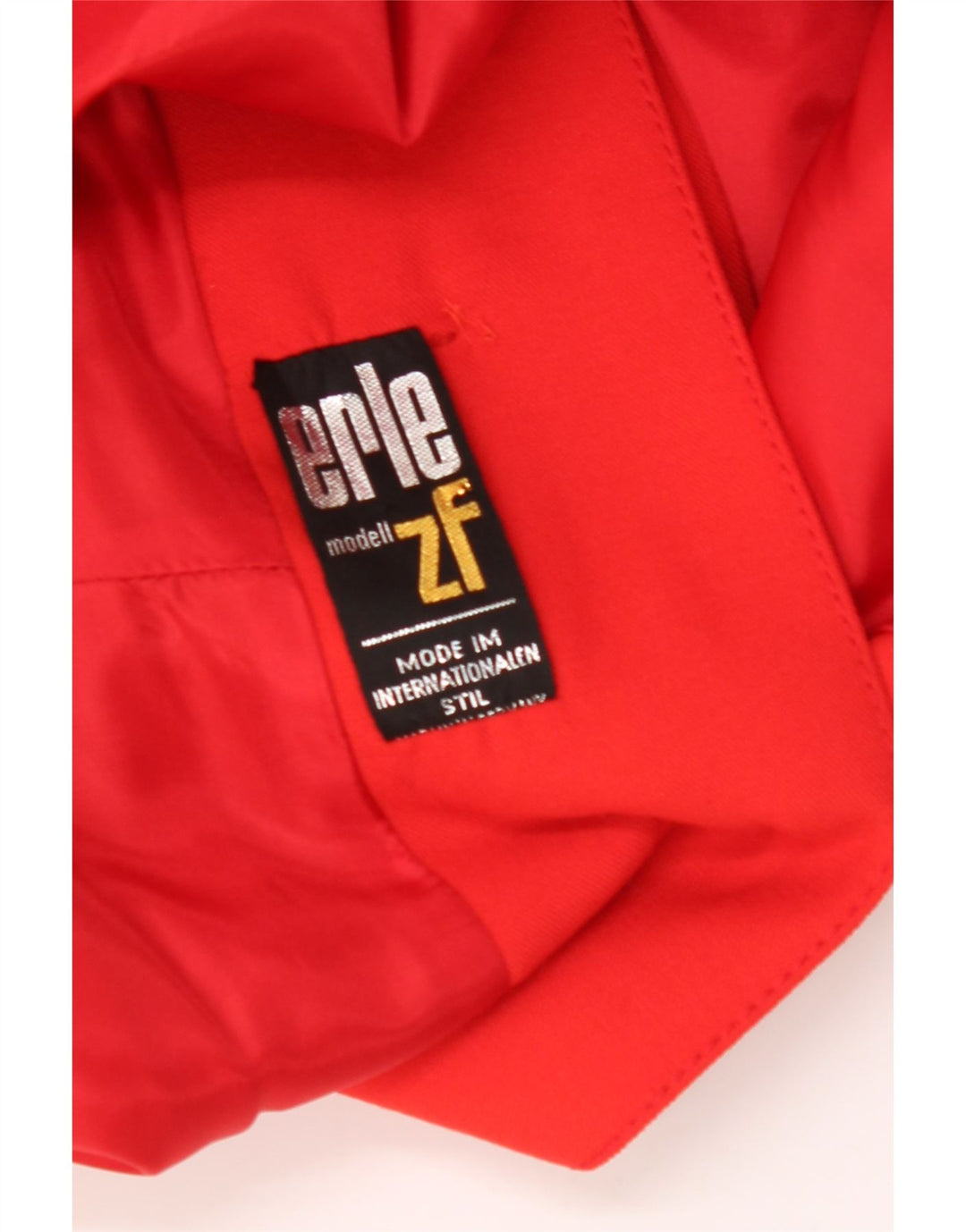 ERLE ZF Womens Overcoat UK 10 Small Red