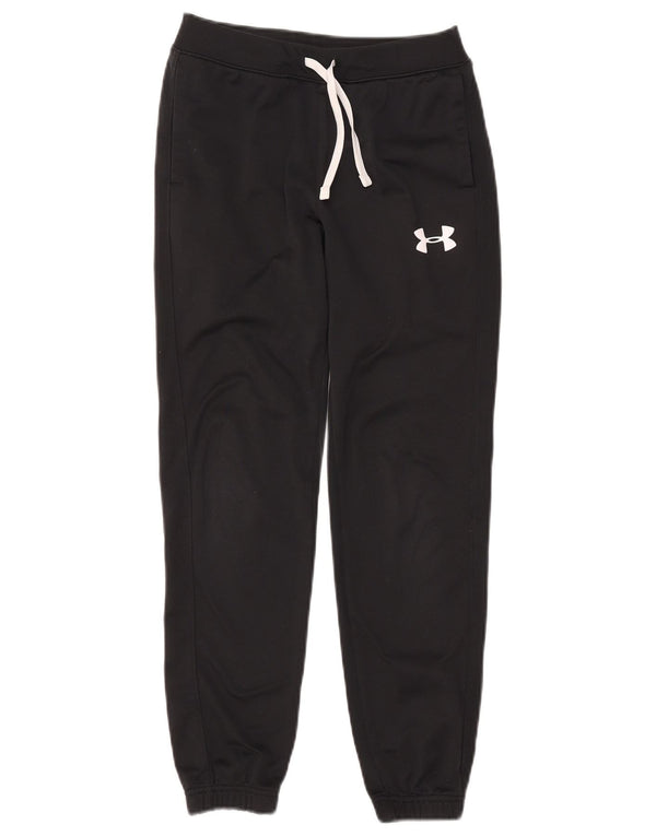 Under Armour Boys Tracksuit Trousers Joggers 11-12 Years Large Black