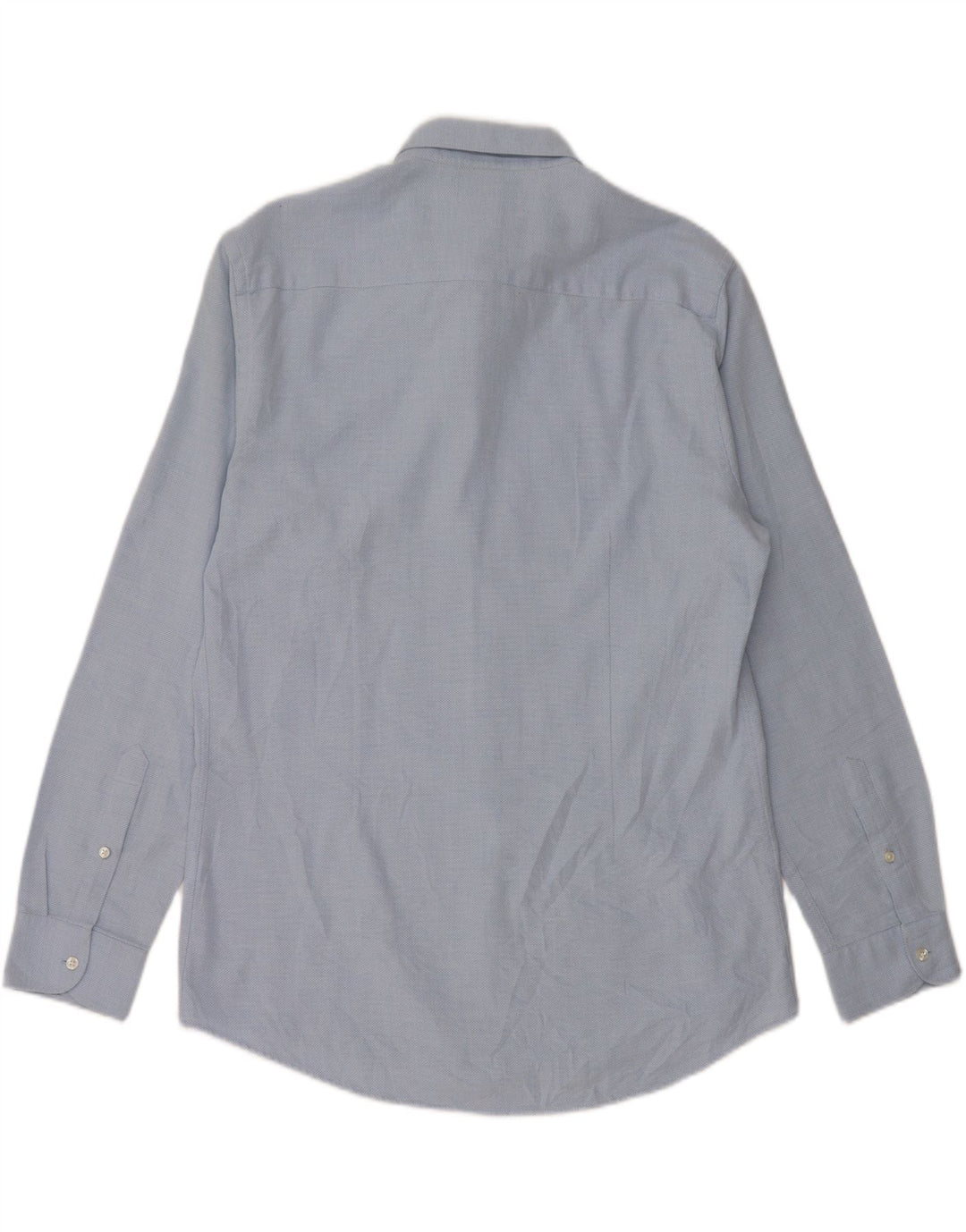 Zara Mens Slim Fit Shirt XL Blue