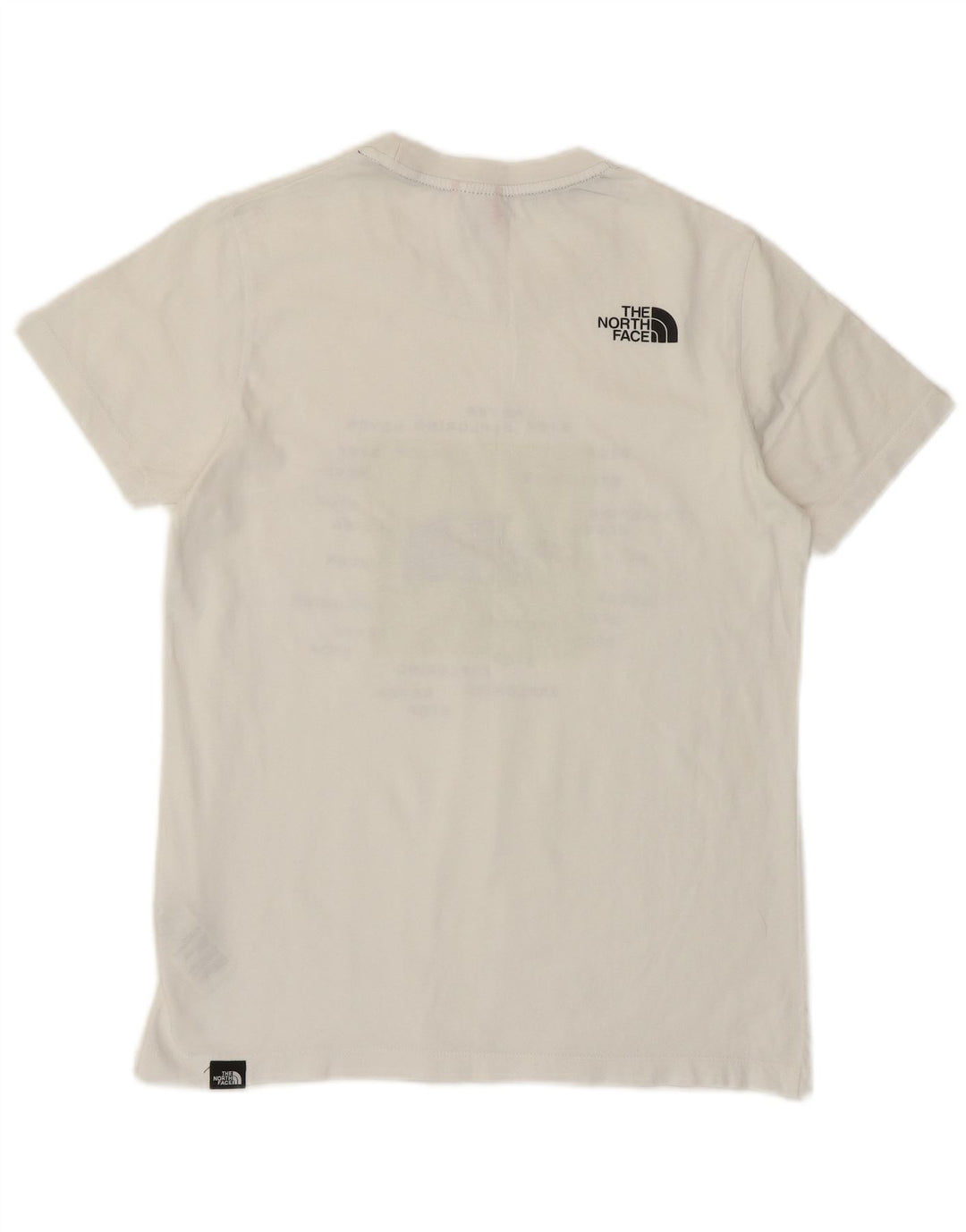 THE NORTH FACE Womens Graphic T-Shirt Top UK 6 XS White