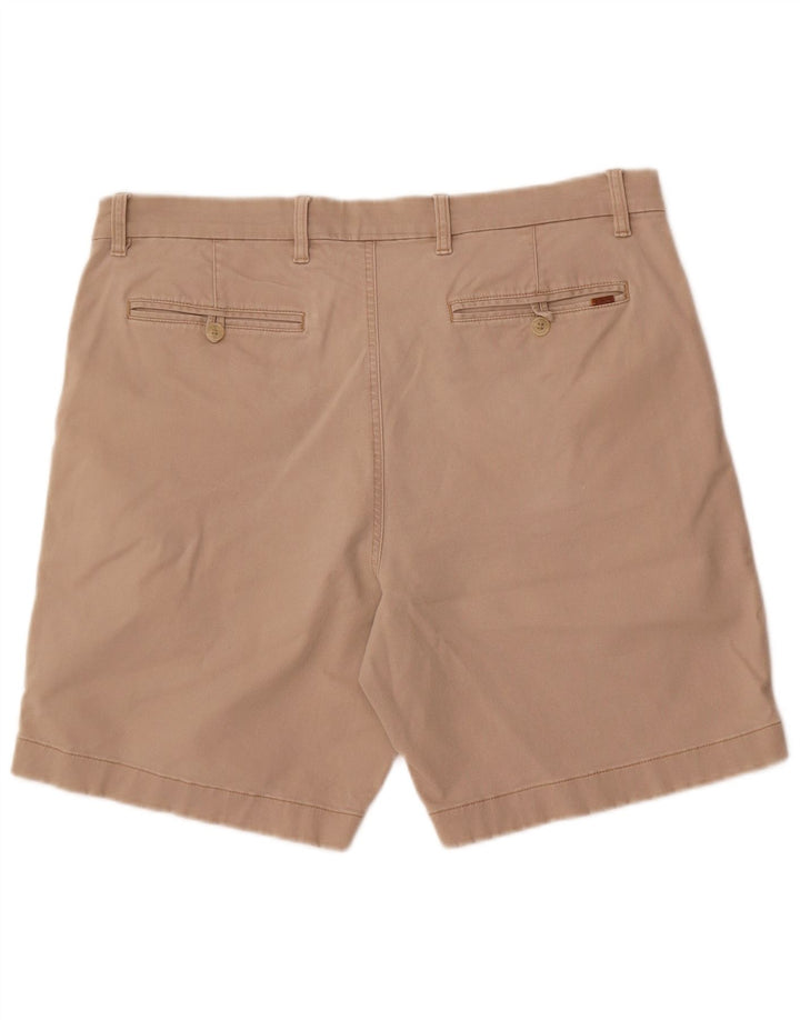 Chaps Mens Chino Shorts W36 Large Beige Cotton