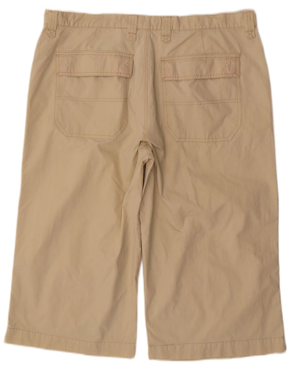 Invicta Mens Bermuda Shorts UK 44 XL W36  Beige Cotton