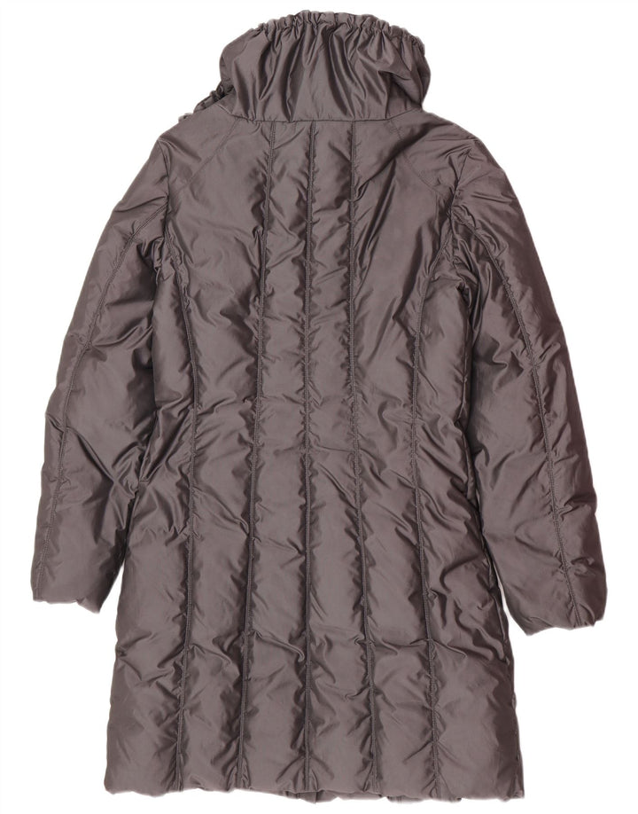 Penny Black Womens Hooded Padded Coat UK 12 Medium Grey