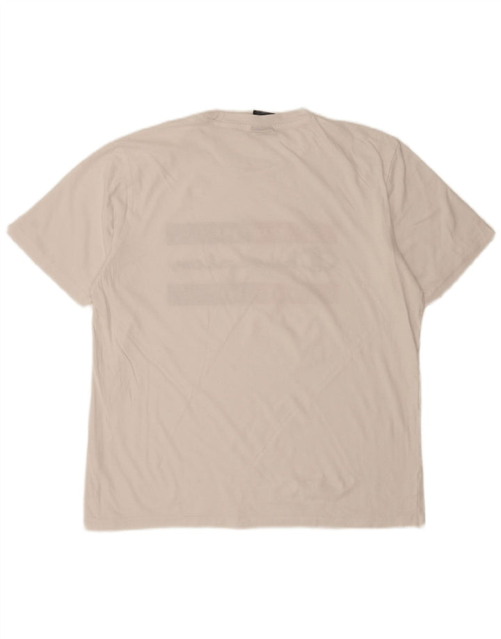Champion Mens Graphic T-Shirt Top XL White