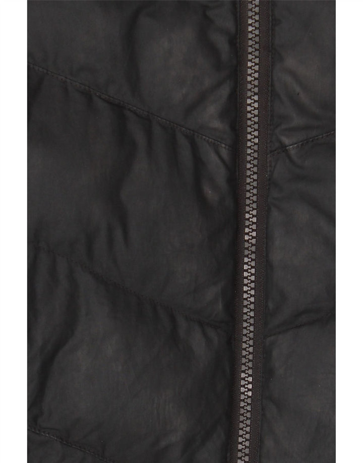 Nike Boys Hooded Padded Jacket 10-11 Years Medium  Black Polyester