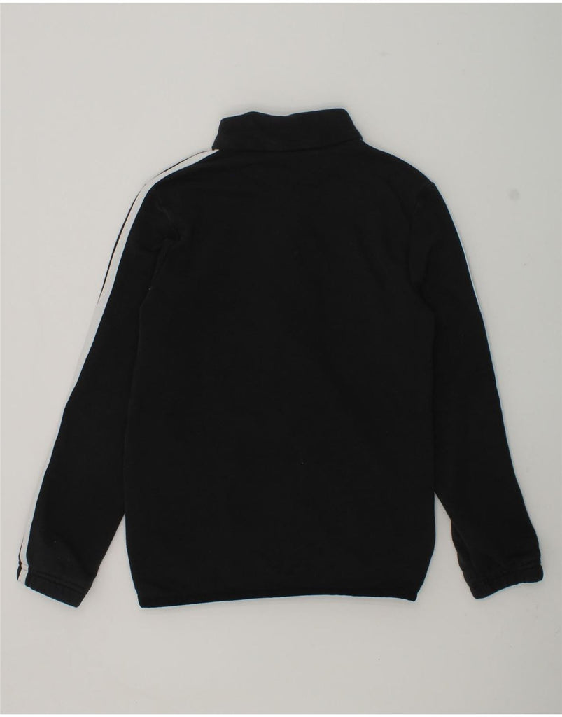 ADIDAS Boys Tracksuit Top Jacket 7-8 Years Black Cotton | Vintage Adidas | Thrift | Second-Hand Adidas | Used Clothing | Messina Hembry 